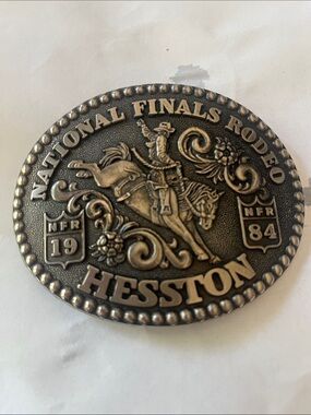 Fellows 1984 Hesston Buckle